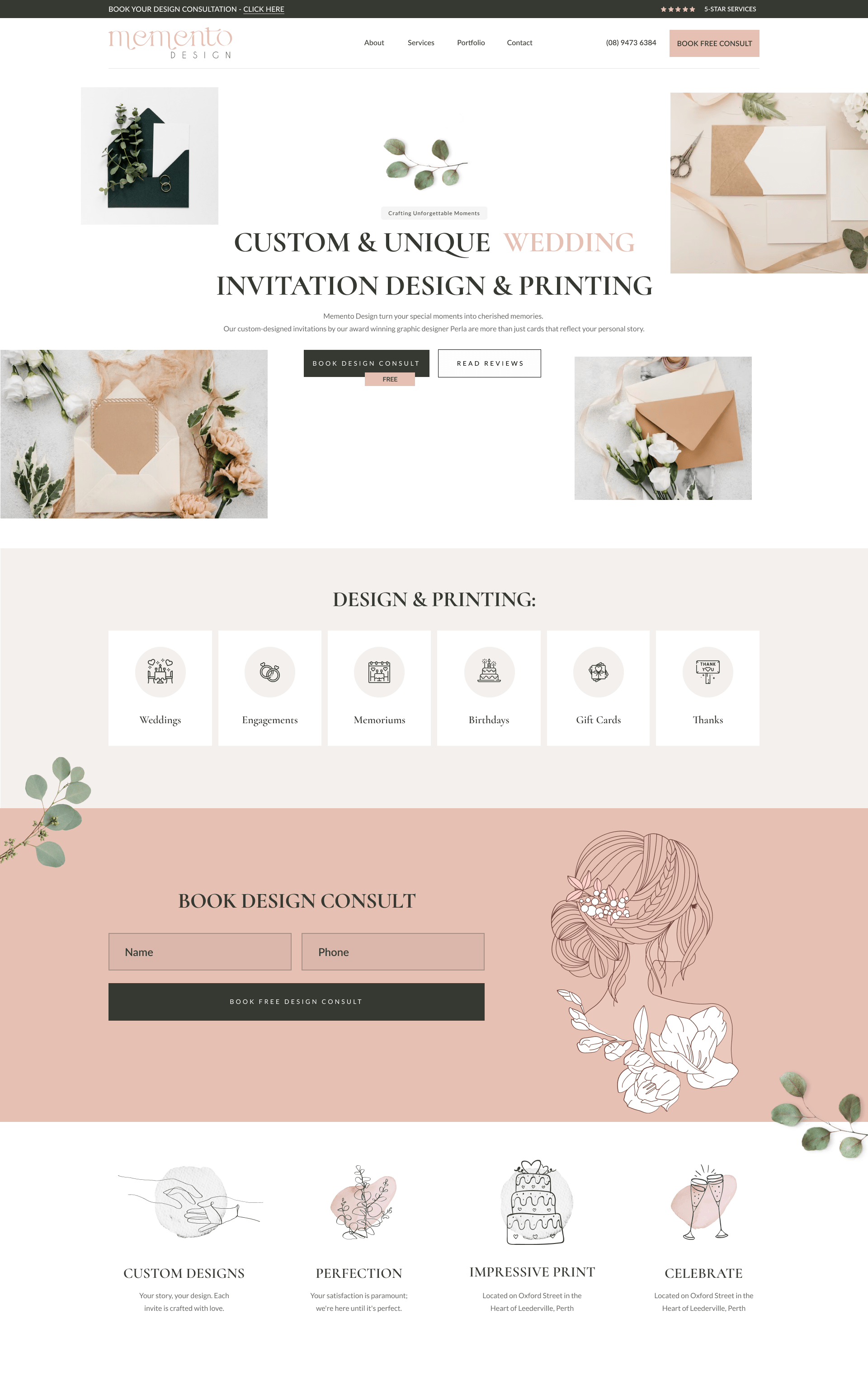 Flowers Website UI/UX Design - Hipfolio